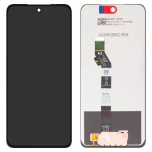 Дисплей для Motorola Moto G35, чорний, без рамки, High Copy