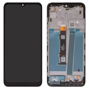 Дисплей для Motorola Moto G50, чорний, з рамкою, High Copy, XT2137