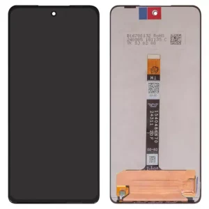 Дисплей для Motorola Moto G75, чорний, без рамки, Оригінал (переклеєне скло)