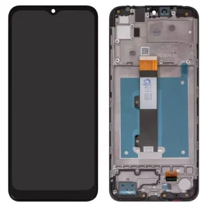 Дисплей для Motorola Moto E20 XT2155, чорний, з рамкою, High Copy