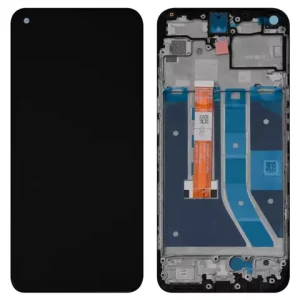 Дисплей для OnePlus Nord N100, чорний, з рамкою, Original (PRC), BV065WBM L03 MB03/BV065WBM L03 MB02