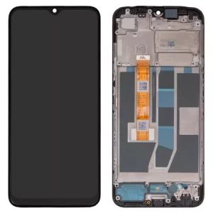 Дисплей для Oppo A16, чорний, з рамкою, Original (PRC), CPH2269, FPC I650EBAPU 47A A0