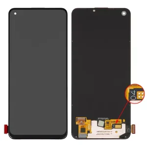 Дисплей для Oppo A74, A94 4G, A94 5G, A95 4G, F19, F19 Pro, F19 Pro Plus 5G, Reno5 Lite, Reno5 Z, чорний, без рамки, Original (PRC), CHP2219, CPH2203, CHP2365, CPH2365, CPH2205, CHP2219, CPH2219, CPH2285, AMS643XY04, VER.04