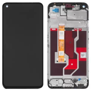 Дисплей для Oppo A36, A76, чорний, з рамкою, Original (PRC), PESM10, CPH2375, BV066G3M L01 MB00