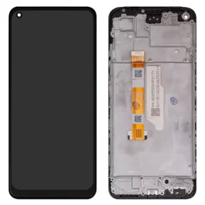 Дисплей для Oppo A96 4G, чорний, з рамкою, High Copy, CPH2333, BS066FBM L05 MB00
