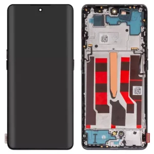 Дисплей для Oppo Reno 8T 5G, чорний, з рамкою, High Copy, (OLED) CPH2505