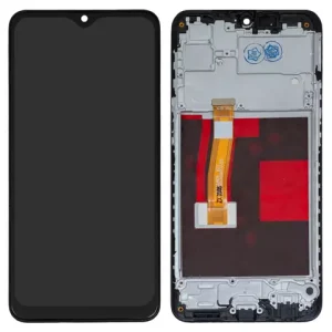 Дисплей для Realme 5 Pro, чорний, з рамкою, High Copy, RMX1971, RMX1973, #DI0603JH05