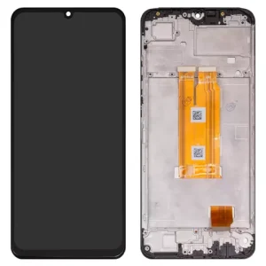 Дисплей для Realme C61, чорний, з рамкою, High Copy, RMX3939, RMX3930