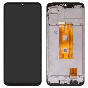 Дисплей для Realme C63 4G, чорний, з рамкою, High Copy