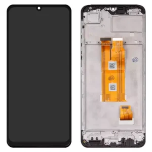 Дисплей для Realme Note 60X, чорний, з рамкою, High Copy, RMX3938