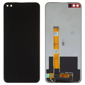 Дисплей для Realme X50 5G, чорний, без рамки, High Copy, RMX2144, 36672C 1051000008
