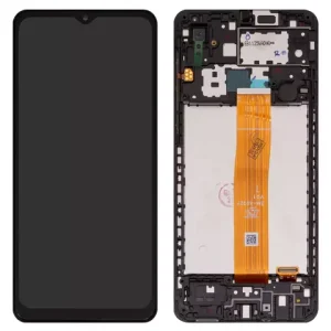 Дисплей для Samsung A022F Galaxy A02, чорний, з рамкою, Original (PRC), SM A022F V01