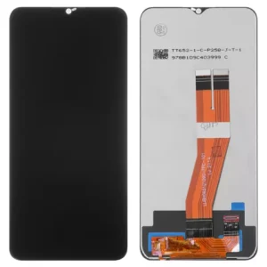 Дисплей для Samsung A025F/DS Galaxy A02s, M025 Galaxy M02s, чорний, без рамки, High Copy, з жовтим шлейфом, (160,5×72 mm)