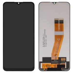 Дисплей для Samsung A025F/DS Galaxy A02s, M025 Galaxy M02s, чорний, без рамки, з жовтим шлейфом, (Box) (160,5×72 mm)