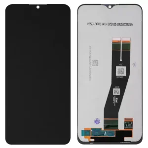 Дисплей для Samsung A025G Galaxy A02s, M025 Galaxy M02s, чорний, без рамки, Original (PRC), з чорним шлейфом, (163×72,5 mm)
