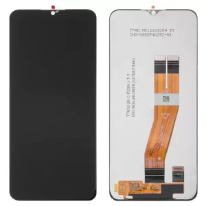 Дисплей для Samsung A037F Galaxy A03s, чорний, без рамки, Original (PRC), з жовтим шлейфом, (160,5×72 mm)