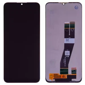 Дисплей для Samsung A037G Galaxy A03s, чорний, без рамки, Original (PRC), з чорним шлейфом, (162×72 mm)