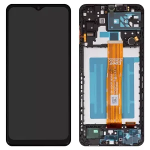 Дисплей для Samsung A047 Galaxy A04s, A136 Galaxy A13 5G, чорний, з рамкою, (Box), FPC6510