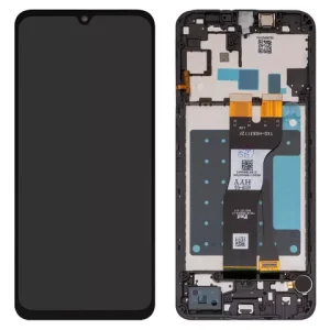Дисплей для Samsung A057 Galaxy A05s, чорний, з рамкою, (Box)