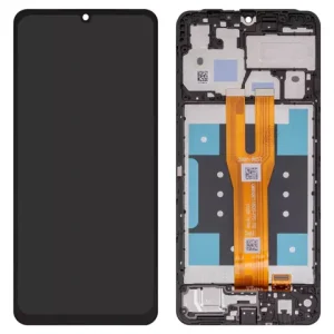 Дисплей для Samsung A065 Galaxy A06, чорний, з рамкою, Original (PRC)