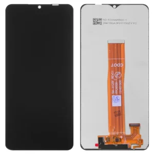 Дисплей для Samsung A125F Galaxy A12, A127 Galaxy A12 Nacho, M127 Galaxy M12, чорний, без рамки, High Copy, SM A125F REV0.1 FPC6509 1