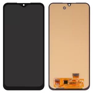 Дисплей для Samsung A155 Galaxy A15, A156 Galaxy A15 5G, M156 Galaxy M15, чорний, без рамки, High Copy, з широким обідком, (OLED)