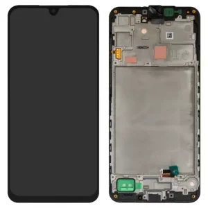 Дисплей для Samsung A166 Galaxy A16 5G, чорний, з рамкою, Оригінал (переклеєне скло)