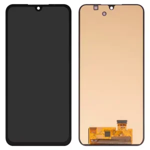 Дисплей для Samsung A175 Galaxy A17 4G, чорний, без рамки, High Copy, (OLED)