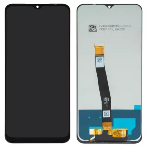 Дисплей для Samsung A226 Galaxy A22 5G, чорний, без рамки, Оригінал (переклеєне скло)