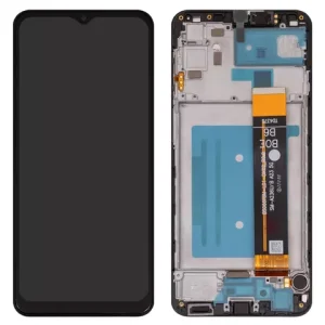 Дисплей для Samsung A236B Galaxy A23 5G, чорний, з рамкою, (Box) BS066FBM L01 DK02