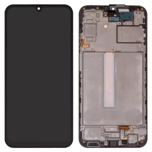 Дисплей для Samsung A256 Galaxy A25, чорний, з рамкою, Original (PRC)