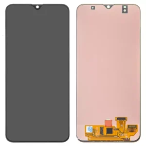 Дисплей для Samsung A307 Galaxy A30s, чорний, без рамки, Оригінал (переклеєне скло)