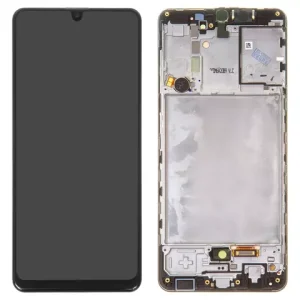 Дисплей для Samsung A315 Galaxy A31, чорний, з рамкою, Original (PRC)
