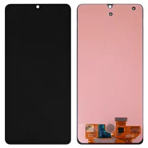 Дисплей для Samsung A325 Galaxy A32, чорний, без рамки, Оригінал (переклеєне скло)