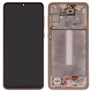Дисплей для Samsung A336 Galaxy A33 5G, рожевий, з рамкою, Original (PRC), peach