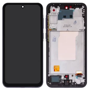 Дисплей для Samsung A356 Galaxy A35 5G, синій, з рамкою, Сopy, (TFT)