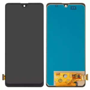 Display for Samsung A515 Galaxy A51, black, frameless, Copy, (TFT)