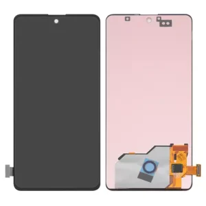 Дисплей для Samsung A515 Galaxy A51, чорний, без рамки, High Copy, (OLED)