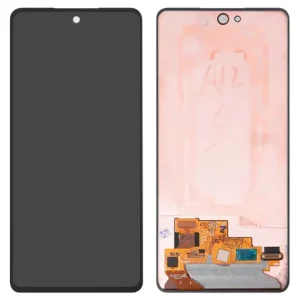 Дисплей для Samsung A525 Galaxy A52, A526 Galaxy A52 5G, чорний, без рамки, Оригінал (переклеєне скло)