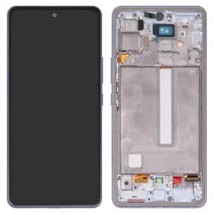 Дисплей для Samsung A536 Galaxy A53 5G, синій, з рамкою, Original (PRC)
