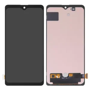 Дисплей для Samsung A715 Galaxy A71, чорний, без рамки, High Copy, з широким обідком, (OLED)
