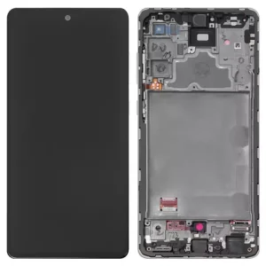 Дисплей для Samsung A725 Galaxy A72, A726 Galaxy A72 5G, білий, з рамкою, Original (PRC)