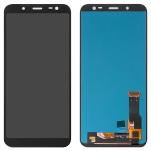 Дисплей для Samsung J600 Galaxy J6, чорний, без рамки, High Copy, original LCD size, (OLED)
