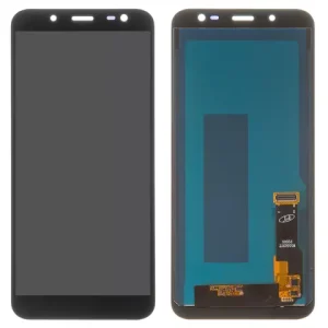 Дисплей для Samsung J600 Galaxy J6, чорний, з регулюванням яскравості, Best copy, без рамки, Сopy, (TFT)