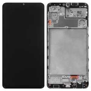 Дисплей для Samsung M325 Galaxy M32, чорний, з рамкою, Original (PRC)