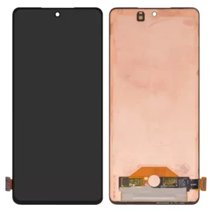 Дисплей для Samsung M526 Galaxy M52, чорний, без рамки, Оригінал (переклеєне скло)
