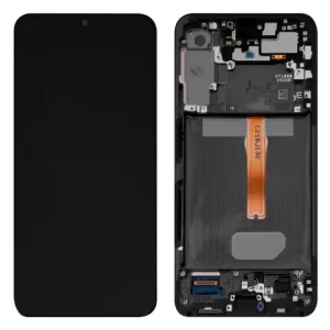 Дисплей для Samsung S906B Galaxy S22 Plus 5G, чорний, з рамкою, Original (PRC)