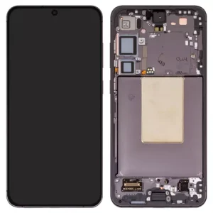 Дисплей для Samsung S926 Galaxy S24 Plus, чорний, з рамкою, Original (PRC)