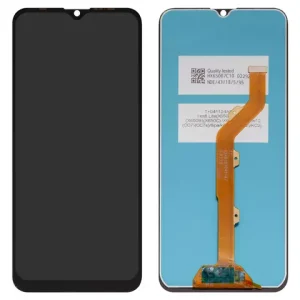 Дисплей для Tecno Camon 12, Spark 4, чорний, без рамки, Сopy, 1540387041/2365D50 02