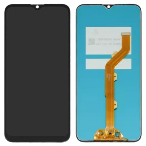 Дисплей для Tecno Camon 12, Spark 4, чорний, без рамки, High Copy, 1540387041/2365D50 02